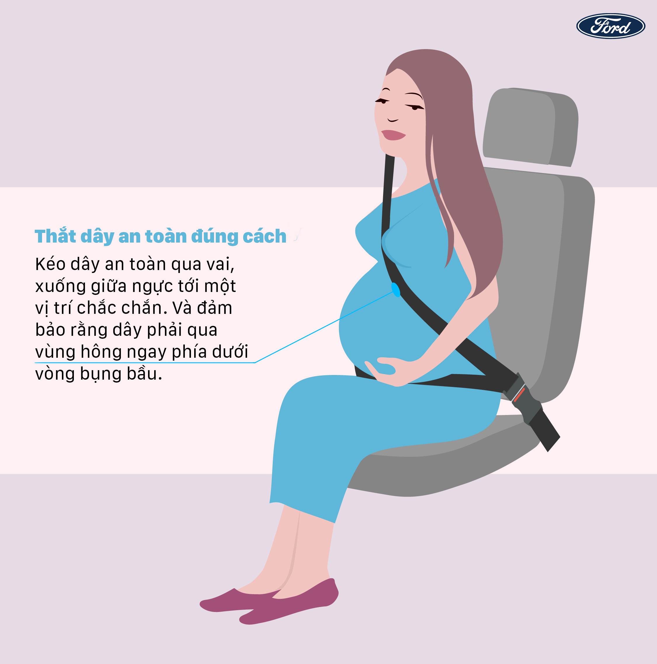 4 bí kíp lái xe an toàn dành cho phụ nữ mang bầu