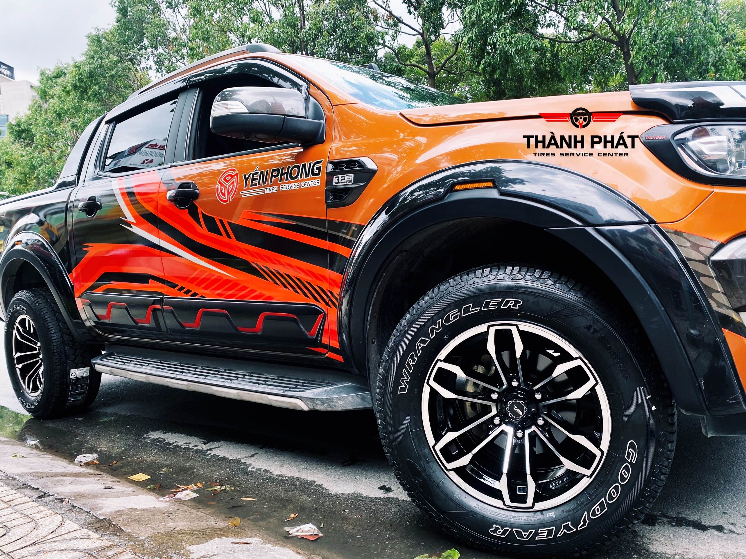 FORD RANGER thay dàn mâm lốp địa hình mới TAM Thái Lan siêu ngầu | MODEL: TM085 |Liên hệ: 0904545472