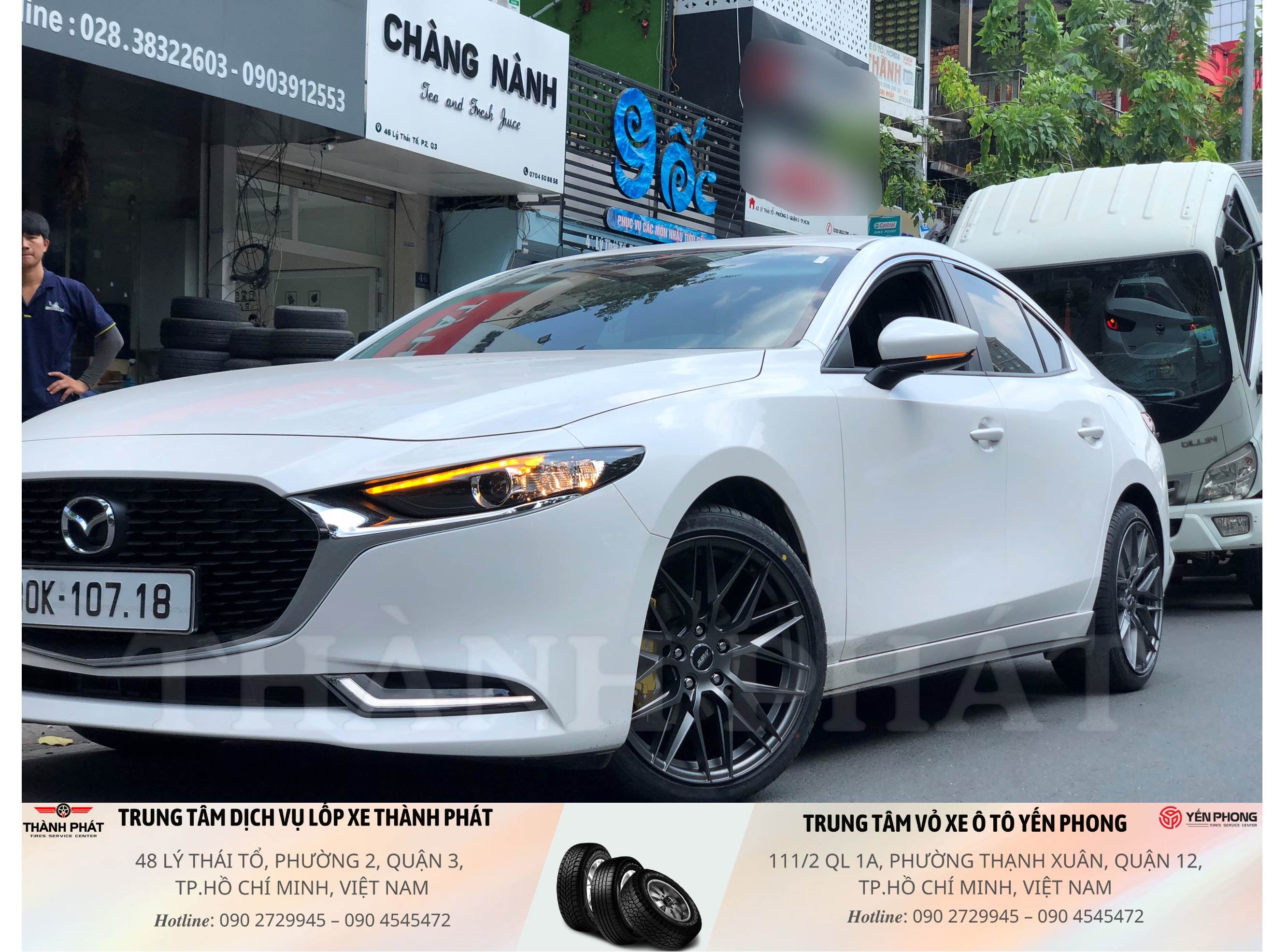 MAZDA 3 | CHÁY PHỐ CỰC CHIẾN VỚI MÂM SSW S348 | 18 INCH 5x114.3 | 0904545472