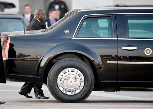 Lốp xe Goodyear dành cho xe Cadillac chở Tổng thống Mỹ