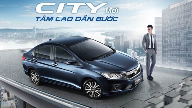 Honda City 2017 bán tại Việt Nam, giá từ 568 triệu Đồng