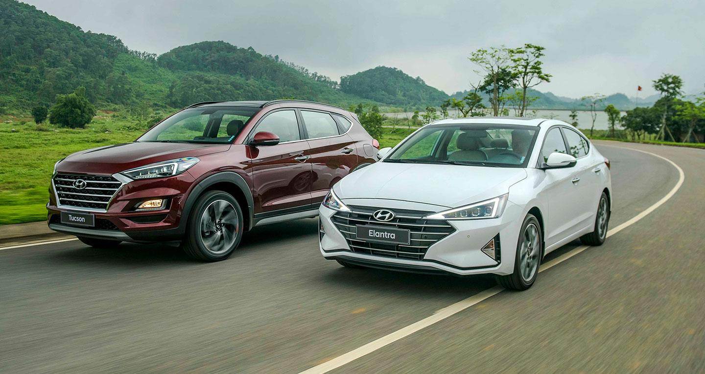 Khám phá bộ đôi Hyundai Tucson và Elantra 2019 vừa ra mắt