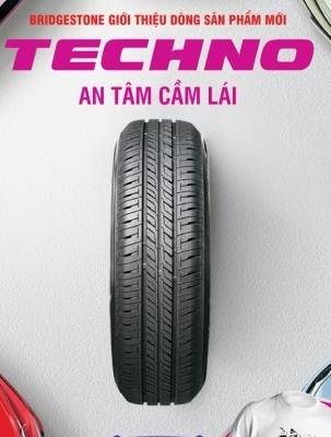 MUA LỐP BRIDGESTONE TECHNO NHẬN NGAY ÁO THUN 