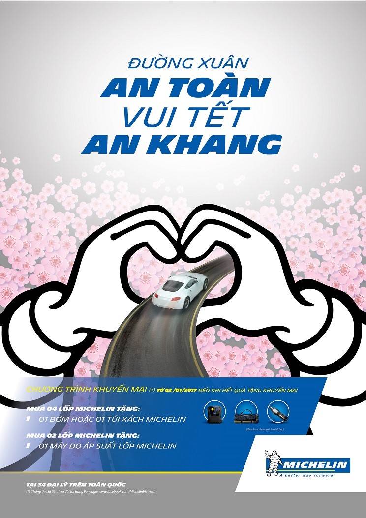 MICHELIN Việt Nam triển khai chương trình “Đường xuân an toàn, vui tết an khang”