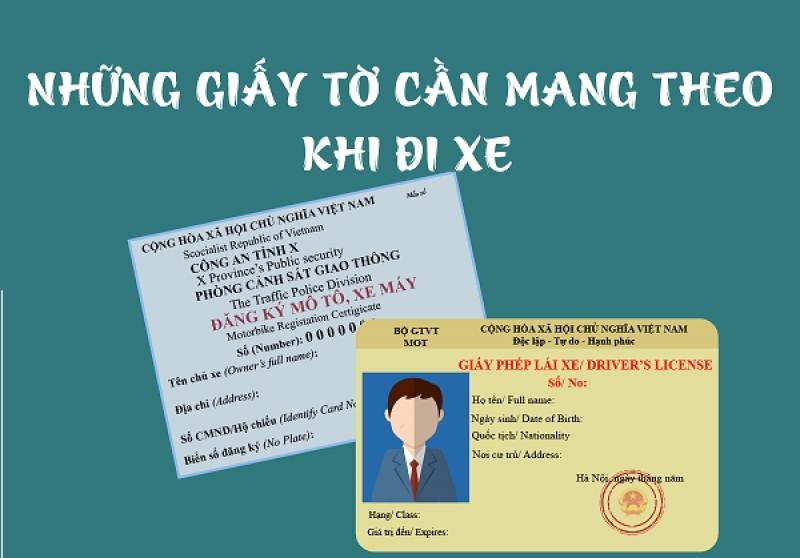 Năm 2018, lái ô tô không mang giấy tờ xe phạt bao nhiêu?