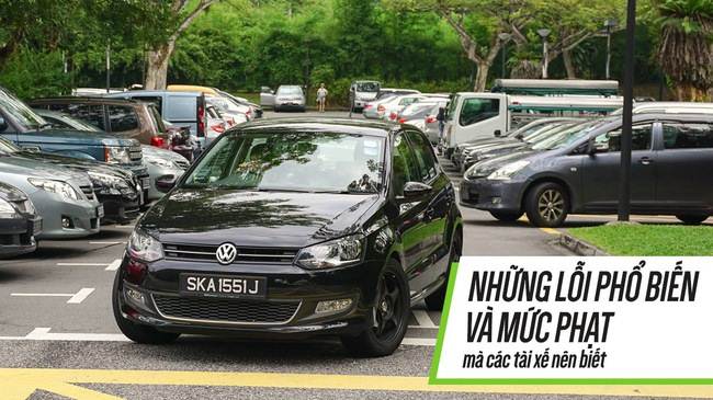 Những lỗi phổ biến và mức phạt mà tài xế Việt cần biết