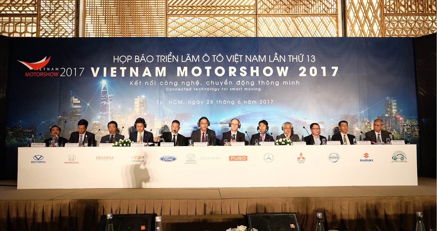 Triển lãm Ôtô Việt Nam 2017 vào tháng 8