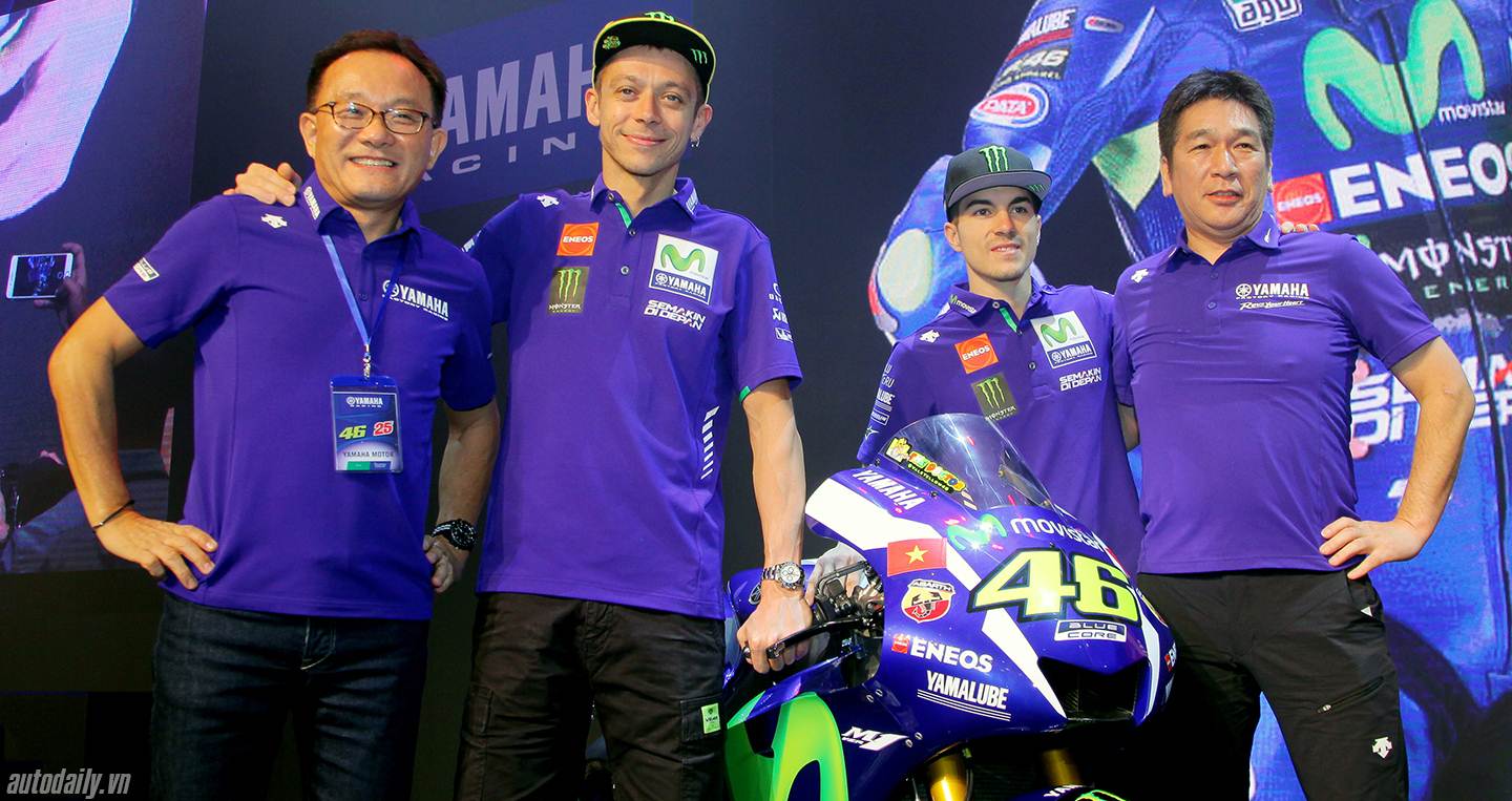 Valentino Rossi – Tay đua 9 lần vô địch giải MotoGP đến Việt Nam