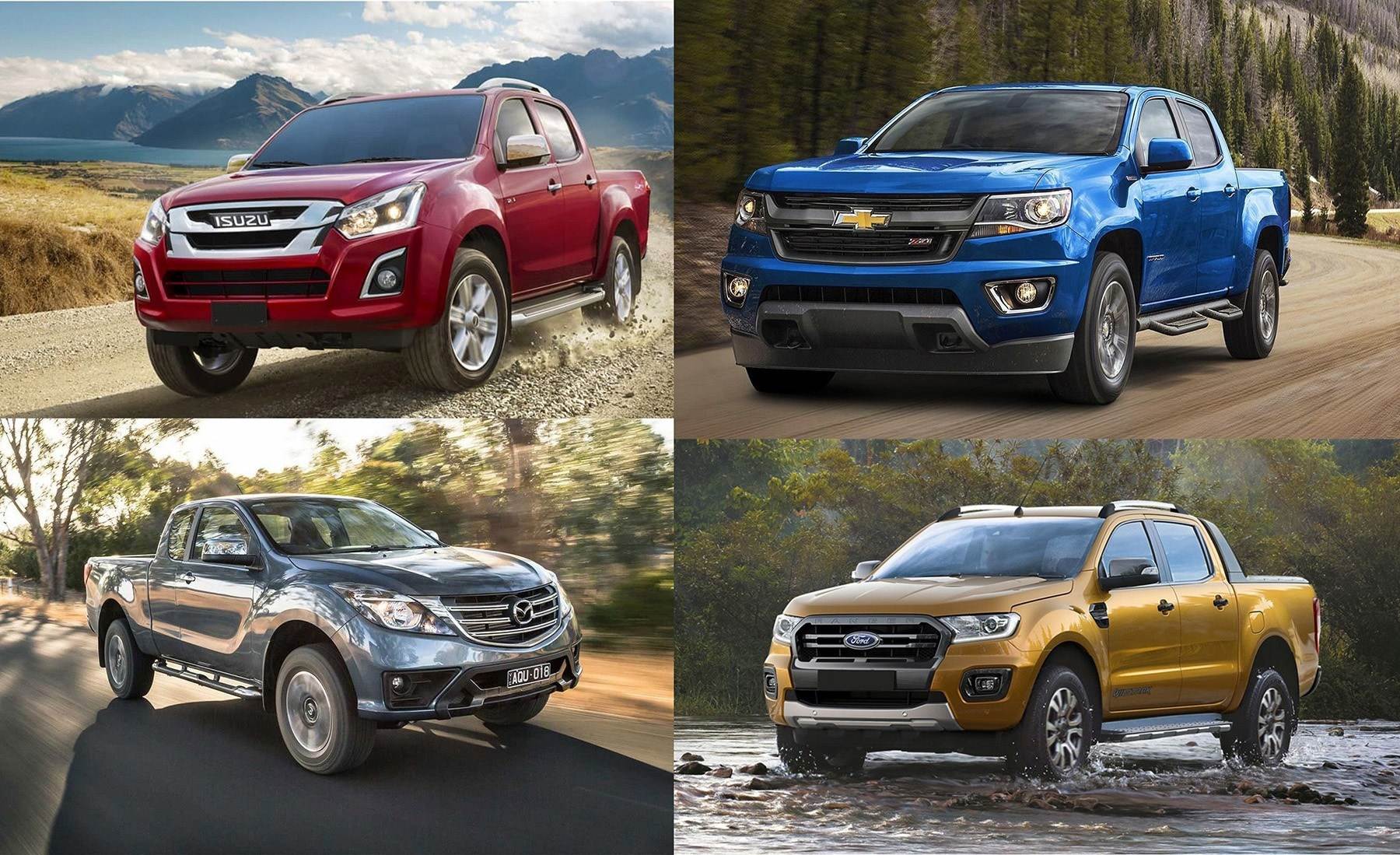 Xe bán tải đua nhau giảm giá, tham vọng bám đuổi Ford Ranger 