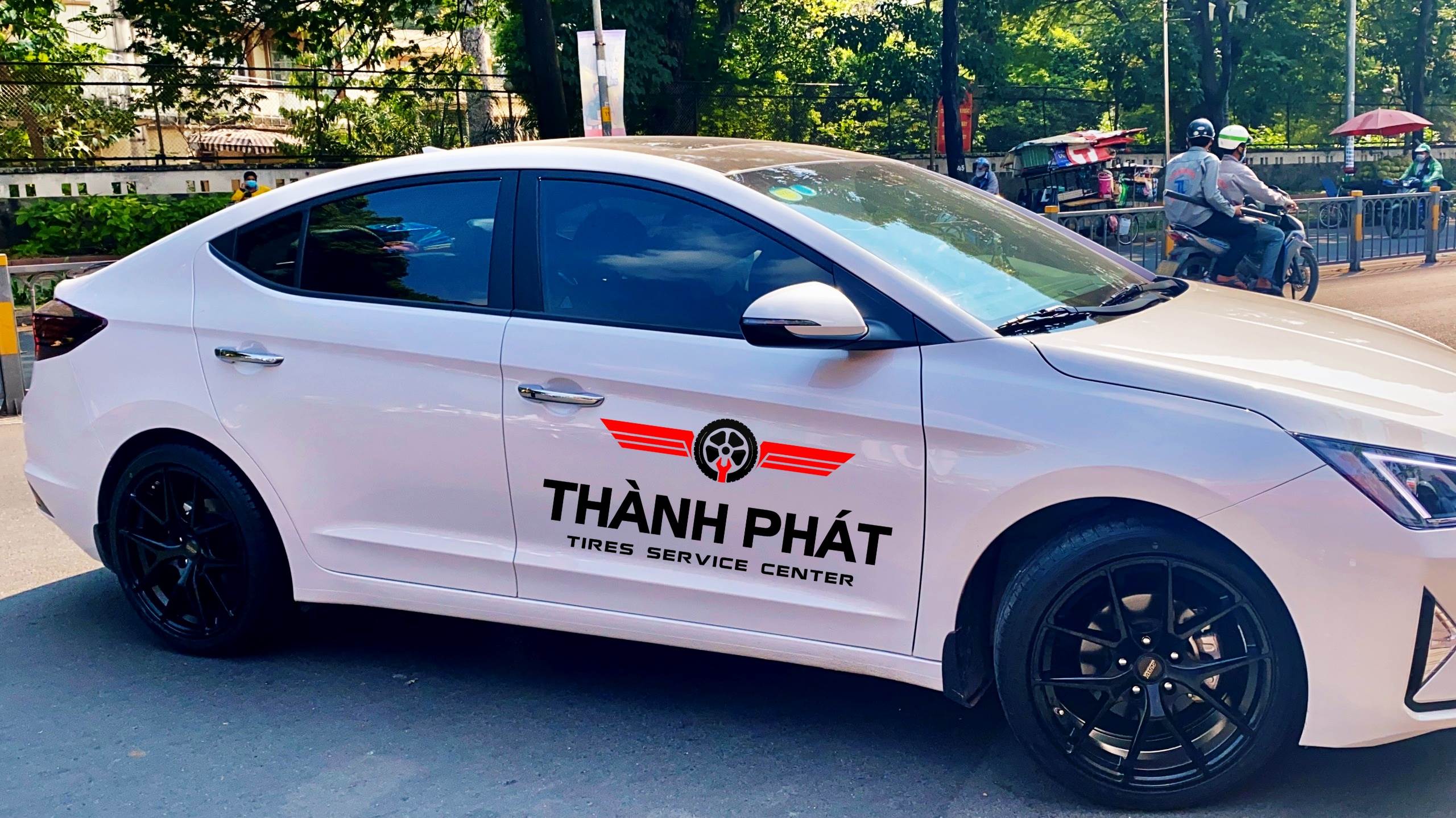 HYUNDAI ELANTRA lên dàn mâm SSW Thái Lan siêu thể thao | Mâm 18 inch | Model: S308 | 0904.54.54.72