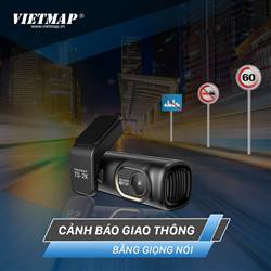 Bộ VietMap TS-2K (Camera Hành Trình Trước  Sau phát WiFi truyền dữ liệu qua Smartphone)