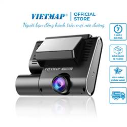 Bộ VIETMAP VM300 (Camera hành trình quay  trước và trong xe)