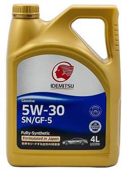 IDEMITSU 5W30 SN/GF-5 FULLY SYNTHETIC 