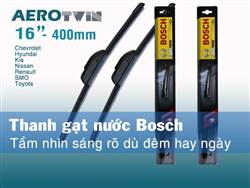 THANH GẠT NƯỚC XE Ô TÔ: BOSCH AEROTWIN _ 16